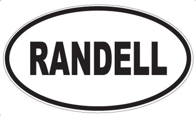 RANDELL - Oval Magnet