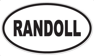 RANDOLL - Oval Magnet