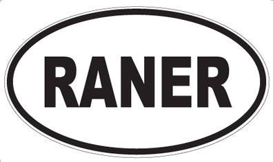 RANER - Oval Magnet