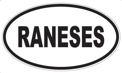 RANESES - Oval Magnet