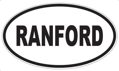 RANFORD - Oval Magnet