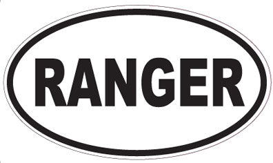 RANGER - Oval Sticker