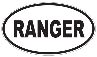 RANGER - Oval Magnet