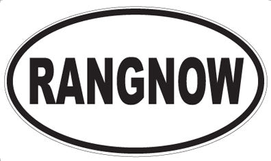 RANGNOW - Oval Magnet