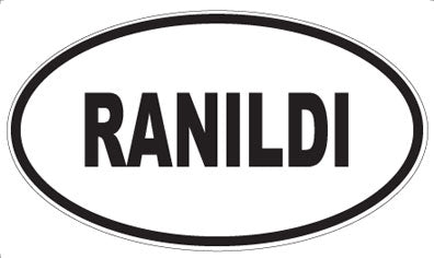RANILDI - Oval Magnet