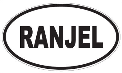 RANJEL - Oval Magnet