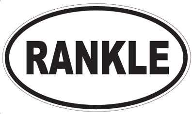 RANKLE - Oval Sticker