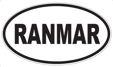 RANMAR - Oval Magnet