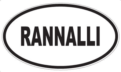 RANNALLI - Oval Magnet