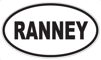 RANNEY - Oval Magnet