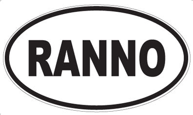 RANNO - Oval Magnet