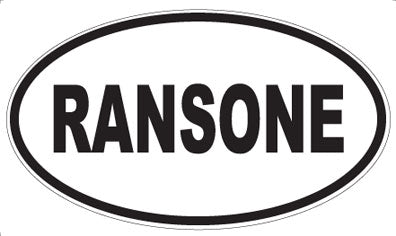 RANSONE - Oval Magnet