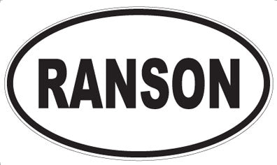 RANSON - Oval Magnet