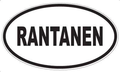 RANTANEN - Oval Magnet
