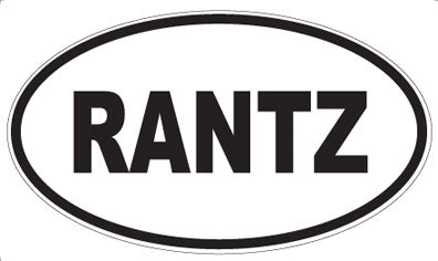 RANTZ - Oval Magnet