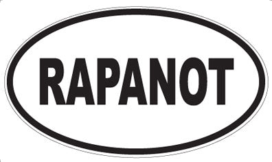 RAPANOT - Oval Magnet