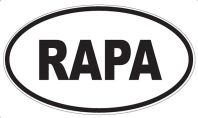 RAPA - Oval Magnet