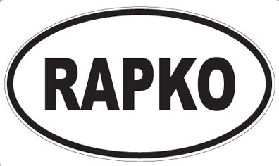 RAPKO - Oval Magnet