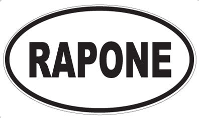 RAPONE - Oval Magnet