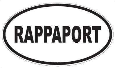 RAPPAPORT - Oval Magnet