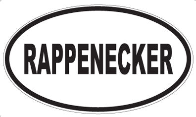 RAPPENECKER - Oval Magnet
