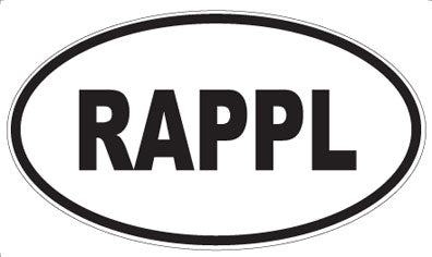 RAPPL - Oval Magnet