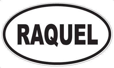 RAQUEL - Oval Magnet