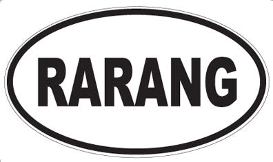 RARANG - Oval Magnet