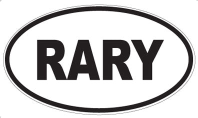 RARY - Oval Magnet