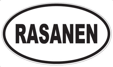 RASANEN - Oval Magnet