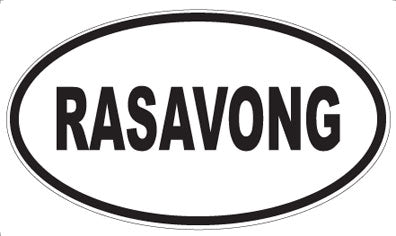 RASAVONG - Oval Magnet