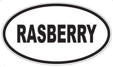 RASBERRY - Oval Magnet
