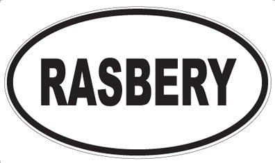RASBERY - Oval Magnet