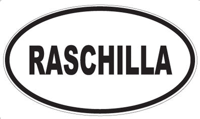 RASCHILLA - Oval Magnet