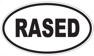 RASED - Oval Magnet