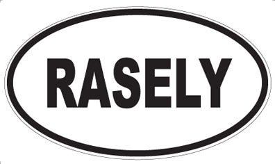 RASELY - Oval Magnet
