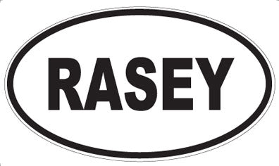 RASEY - Oval Magnet