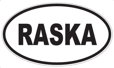 RASKA - Oval Magnet