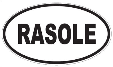 RASOLE - Oval Magnet