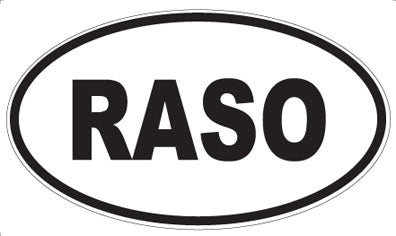 RASO - Oval Magnet