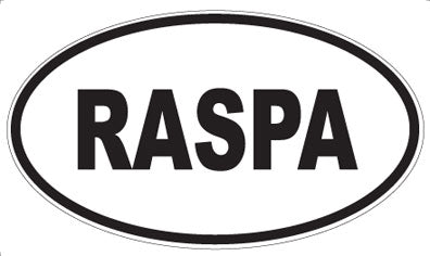 RASPA - Oval Magnet