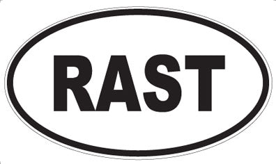 RAST - Oval Magnet