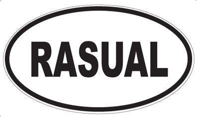 RASUAL - Oval Magnet