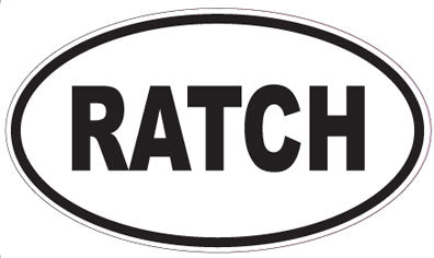 RATCH - Oval Magnet