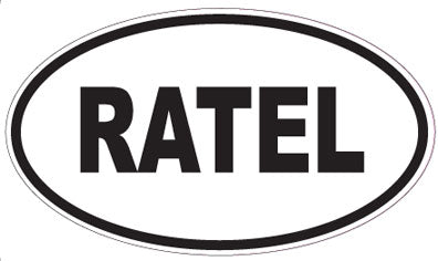 RATEL - Oval Magnet
