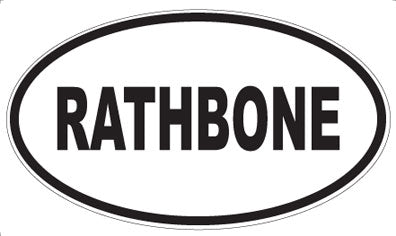 RATHBONE - Oval Magnet
