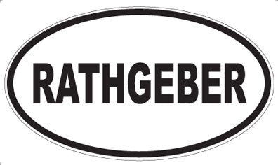 RATHGEBER - Oval Magnet