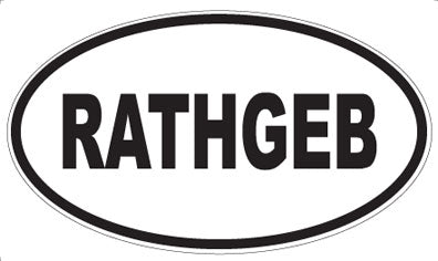 RATHGEB - Oval Magnet