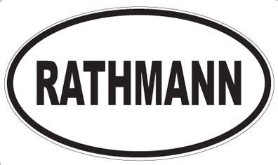 RATHMANN - Oval Magnet
