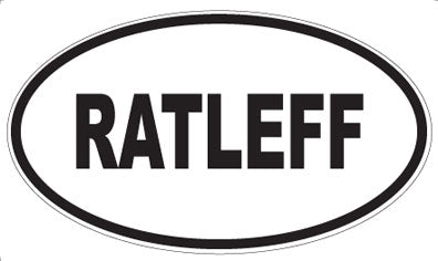 RATLEFF - Oval Magnet